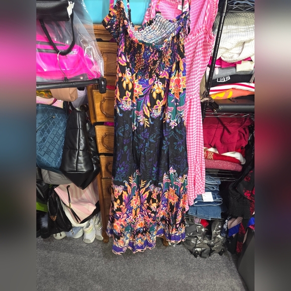 City Chic 18 Island Breeze Dress - black - Picture 5 of 5